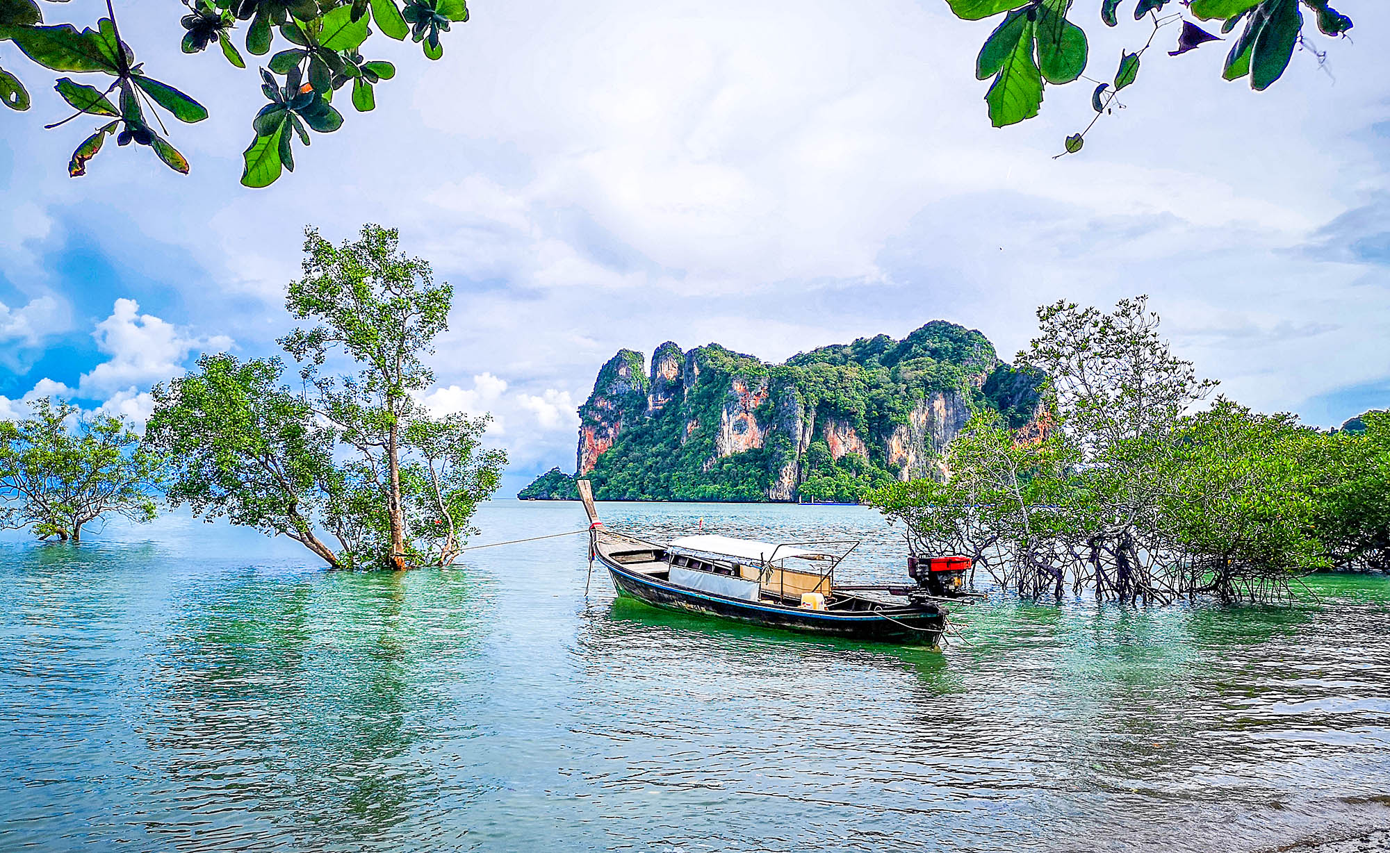 Railay Beach - Koh Lanta Island Krabi - Koh Lanta Island Property why buy property in krabi Why Buy Property in Krabi? Koh Lanta island real estate Krabi Long Tail Boat 2025 04