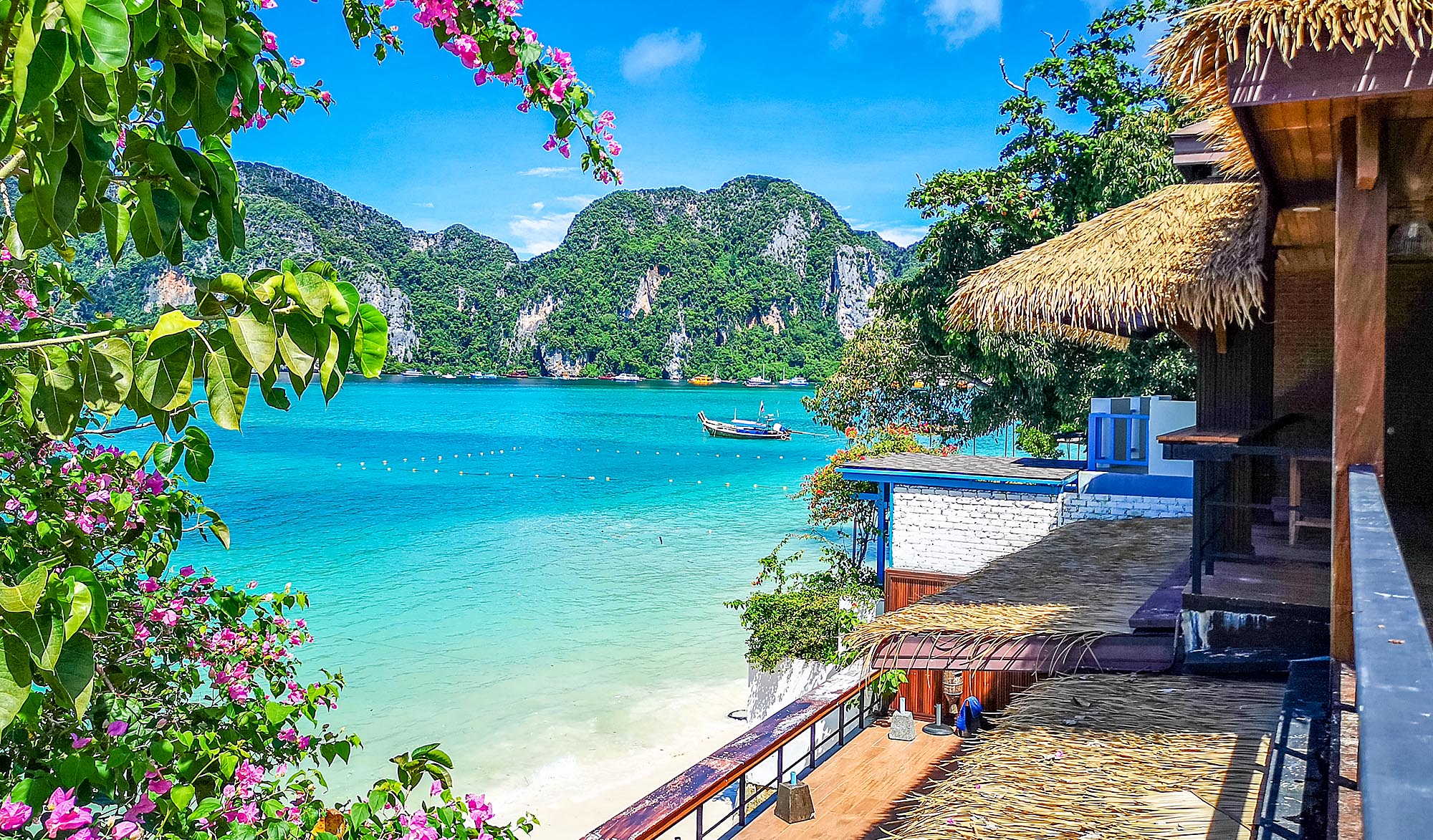 Phi Phi Island - Koh Lanta Island Property - Koh Lanta Island Real estate phi phi island Phi Phi island Bamboo Island One Day Tour Snorkeling &#038; Sightseeing Krabi Long Tail Boat 2025 05